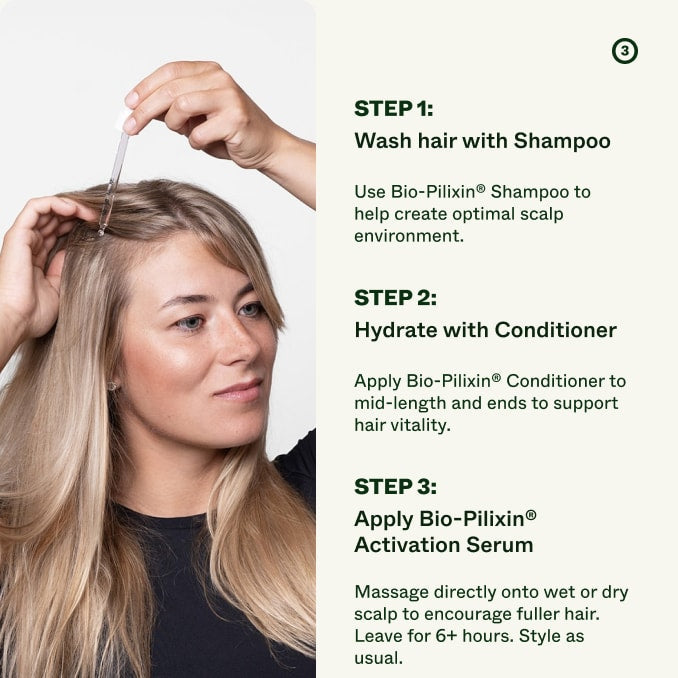 MIZORN Hair Growth Routine | For Women